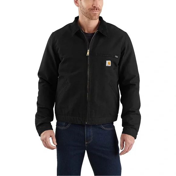Carhartt Black Detroit Lined Jacket - Picture 9 of 9
